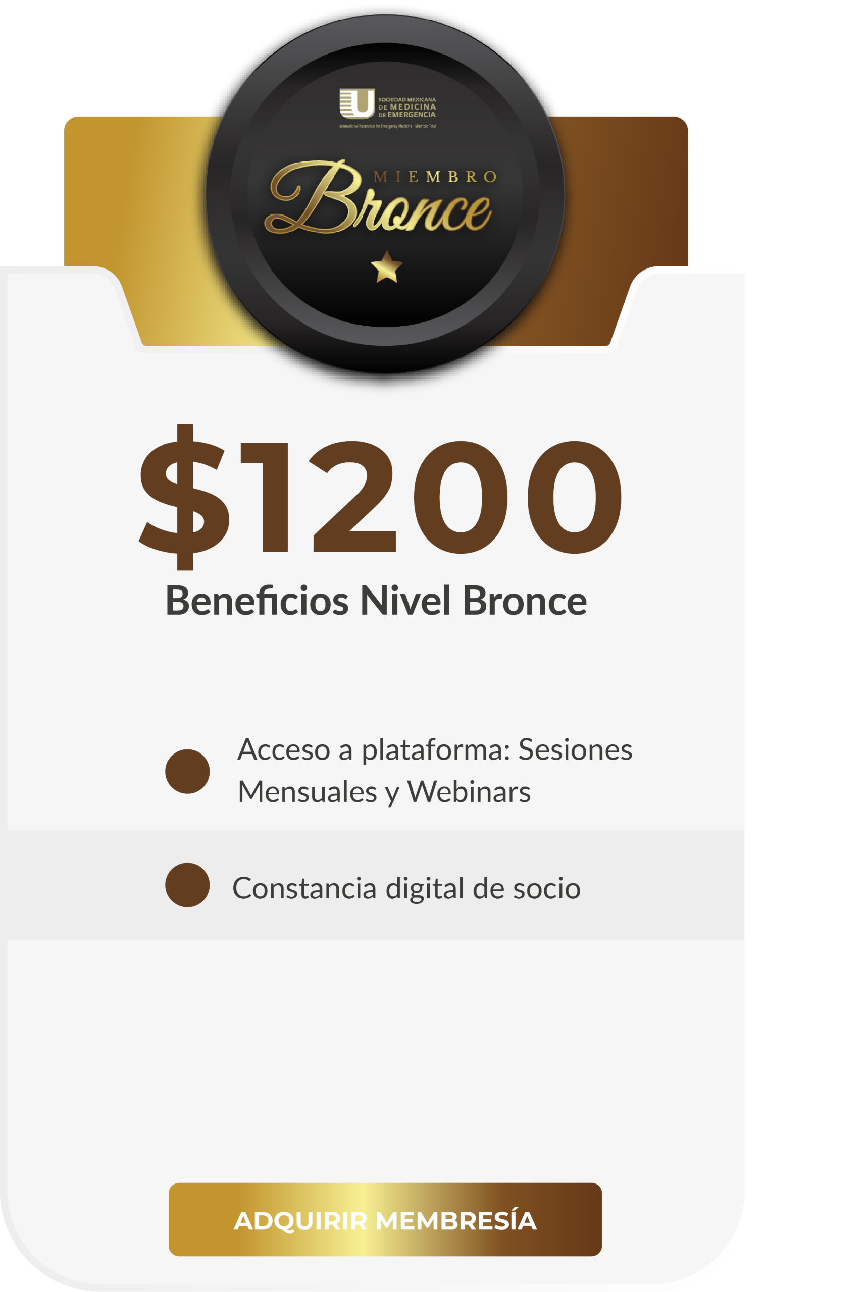 Bronce Residente