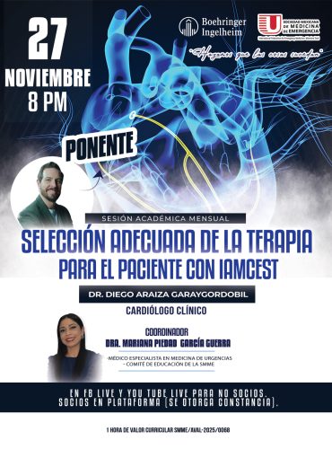 Selección Adecuada De La Terapia Para El Paciente Con IAMCEST Cartel